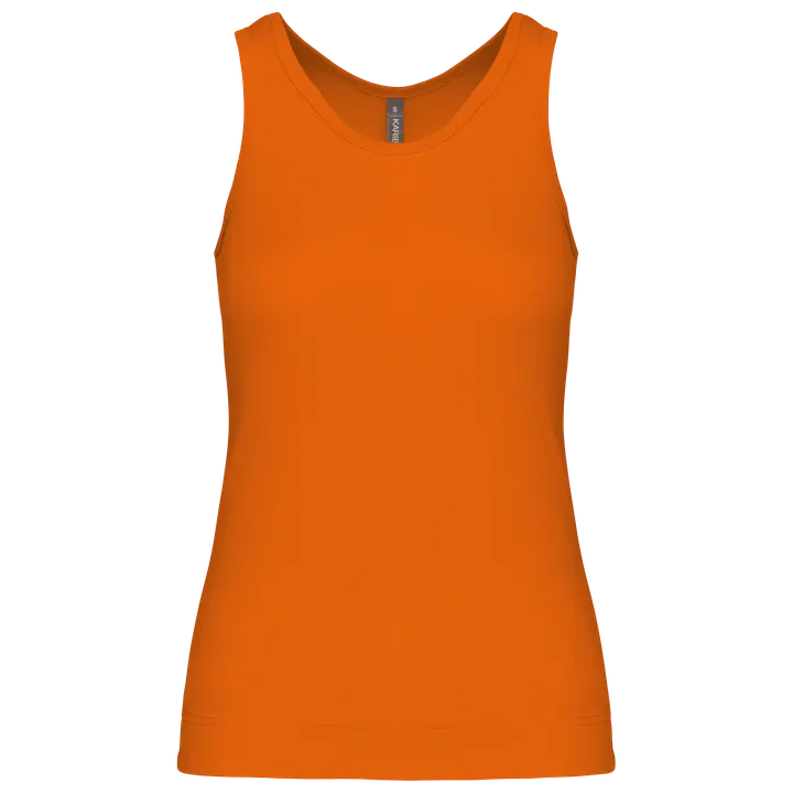 Angelina > Damen Top Deep Orange