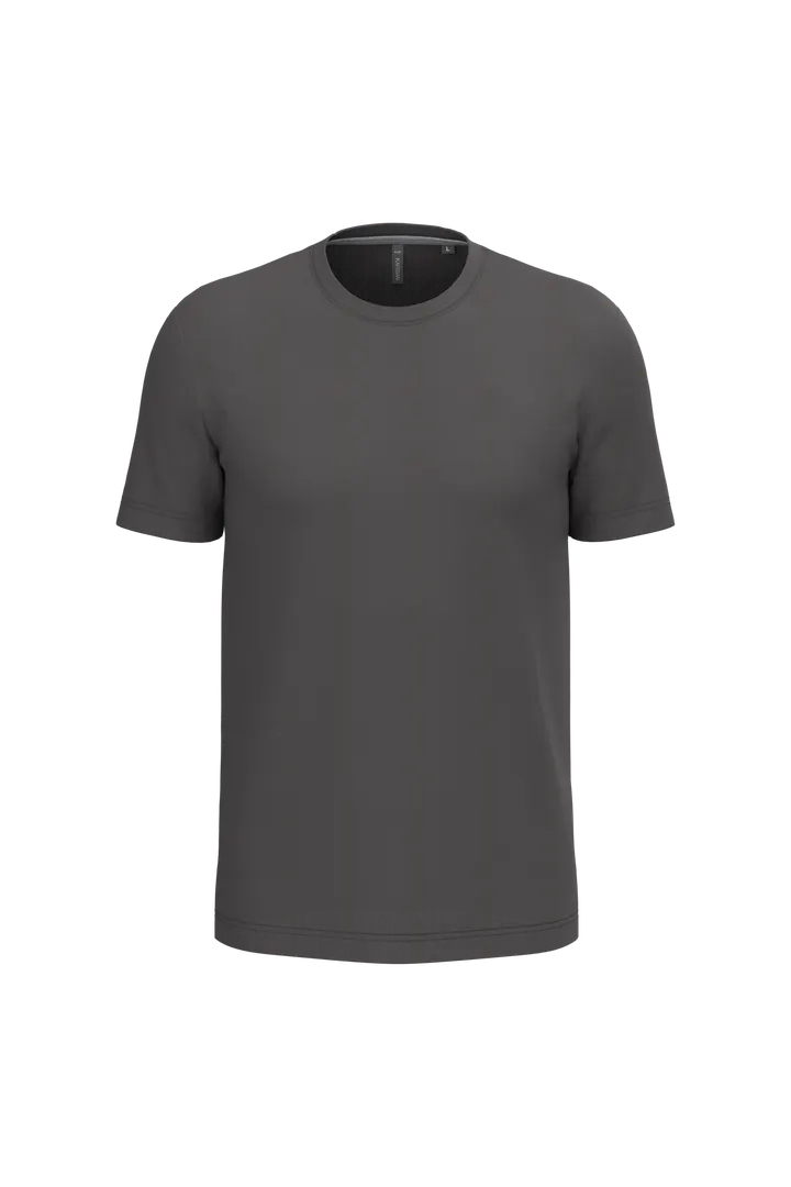Herren rundhals-t-shirt Dark Grey