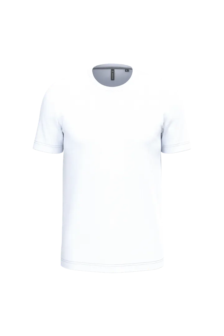 Herren rundhals-t-shirt White