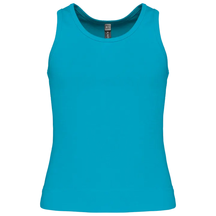 Mädchen Hemd Deep Turquoise