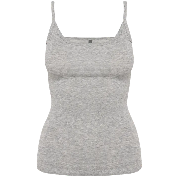 Damen-Top mit Trägern Light grey heather