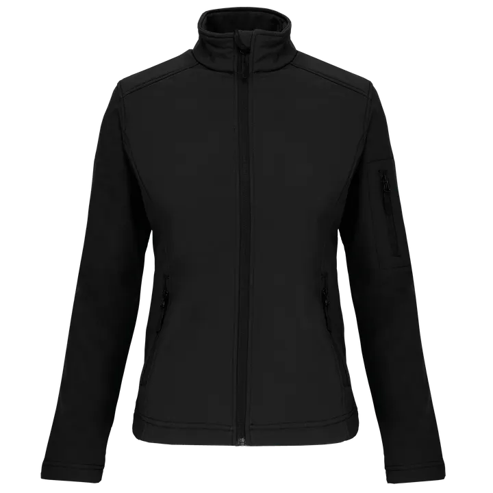 Damen Softshell-Jacke Black