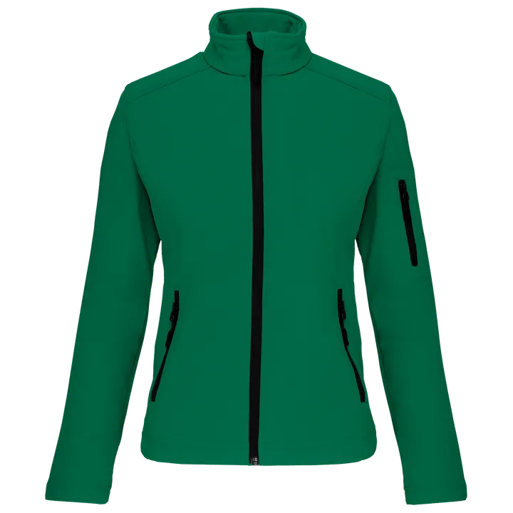 Damen Softshell-Jacke Kelly Green