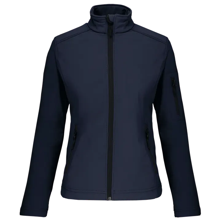 Damen Softshell-Jacke Navy