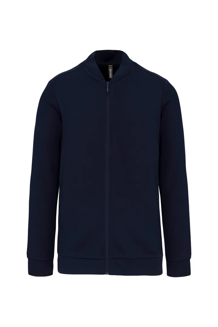 Veste molleton zippée homme Navy