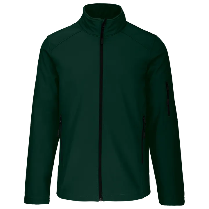 Herren Softshell-Jacke Bottle Green