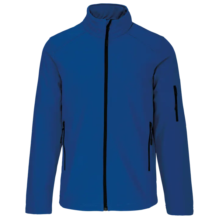 Herren Softshell-Jacke Dark Royal Blue