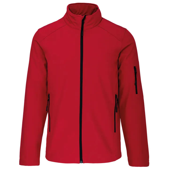 Herren Softshell-Jacke Red