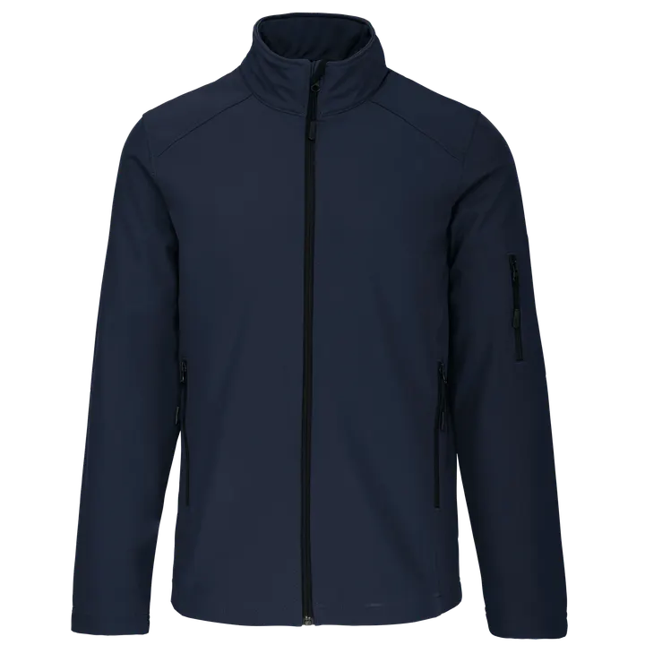 Kinder Softshell-Jacke Navy