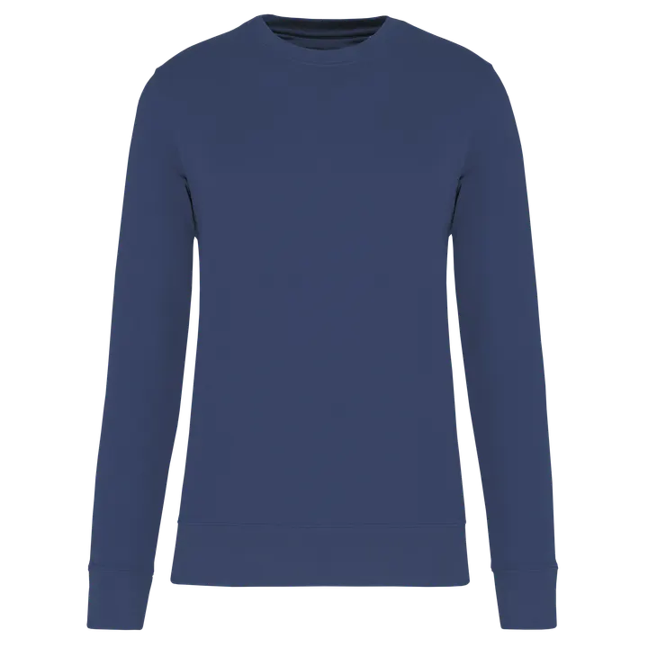 Umweltfreundliches Sweatshirt mit Rundhalsausschnitt Deep Blue