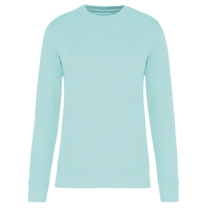 Umweltfreundliches Sweatshirt mit Rundhalsausschnitt Ice Mint