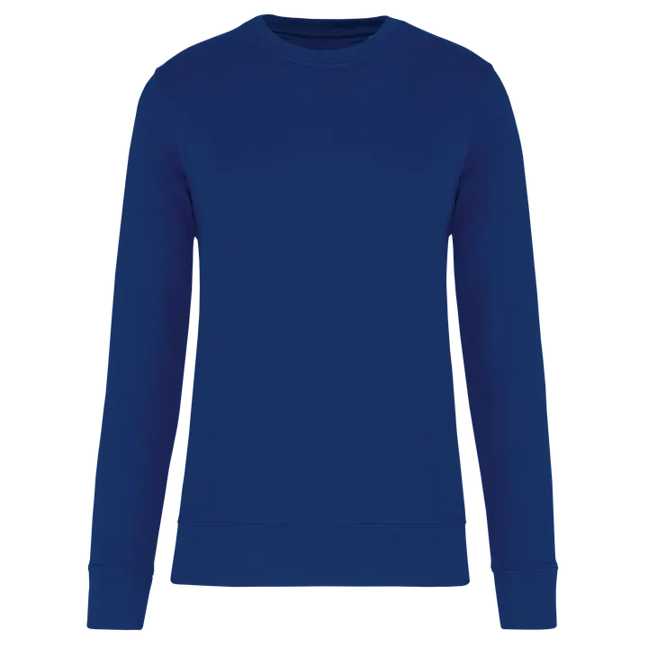 Umweltfreundliches Sweatshirt mit Rundhalsausschnitt True Indigo