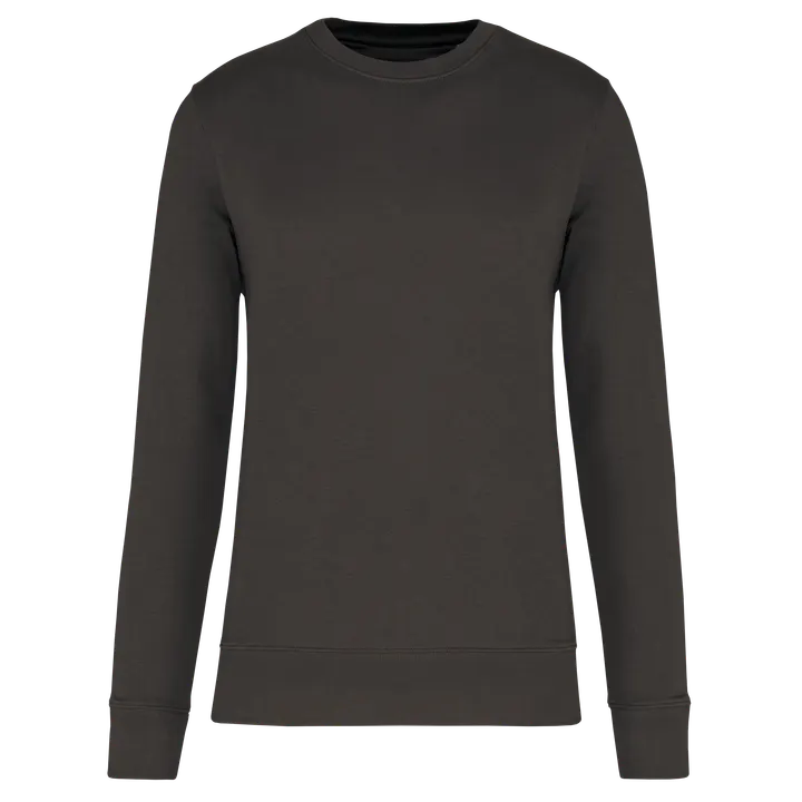 Umweltfreundliches Sweatshirt mit Rundhalsausschnitt für Kinder Dark Grey
