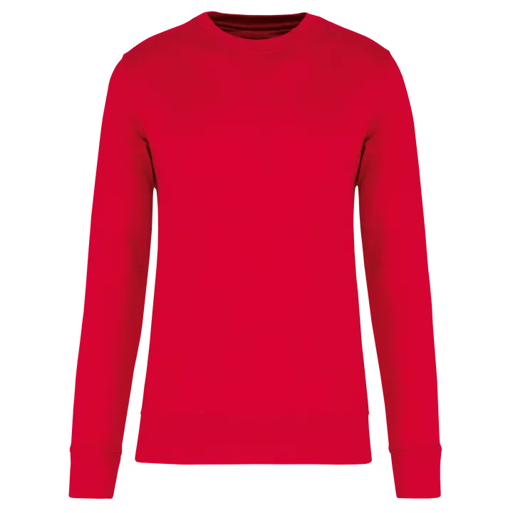 Umweltfreundliches Sweatshirt mit Rundhalsausschnitt für Kinder Red