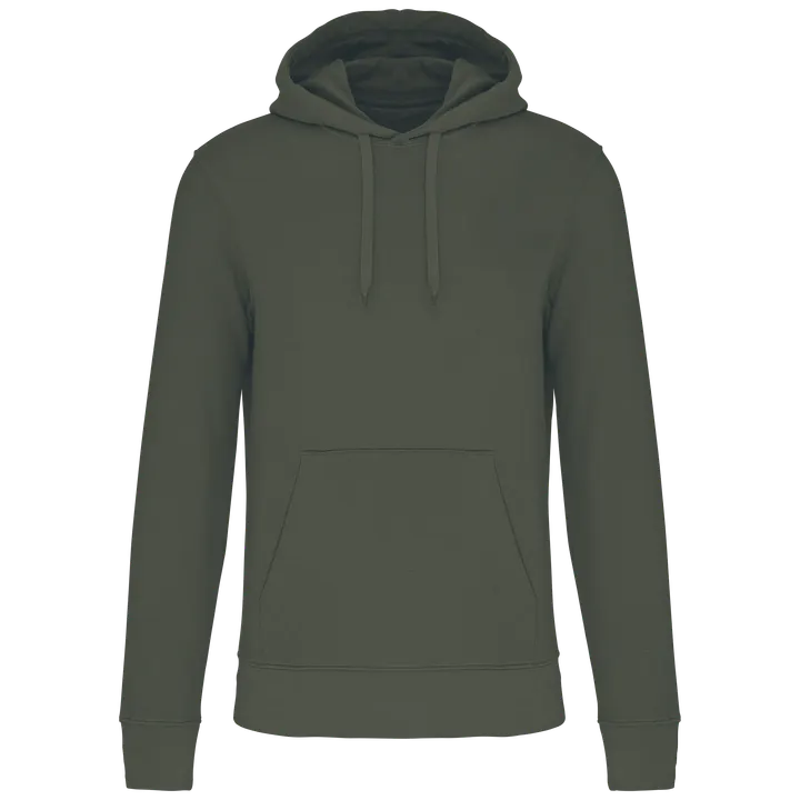 Umweltfreundliches Kapuzensweatshirt für Herren Dark Khaki