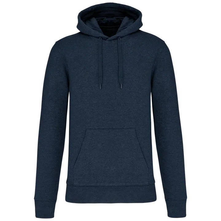 Umweltfreundliches Kapuzensweatshirt für Herren French Navy Heather