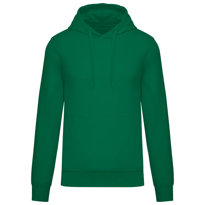 Umweltfreundliches Kapuzensweatshirt für Herren Kelly Green