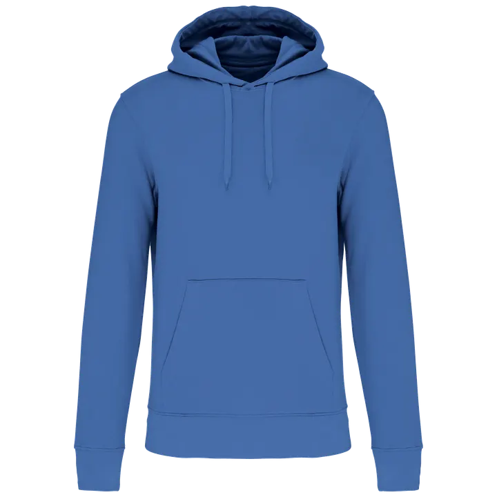 Umweltfreundliches Kapuzensweatshirt für Herren Light Royal Blue