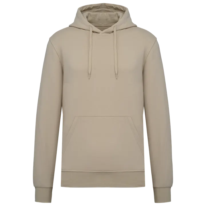 Umweltfreundliches Kapuzensweatshirt für Herren Light Sand