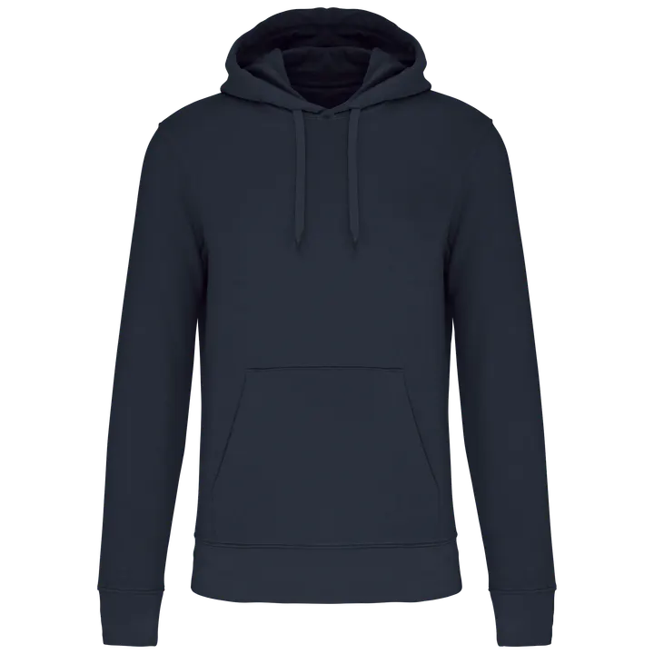 Umweltfreundliches Kapuzensweatshirt für Herren Navy