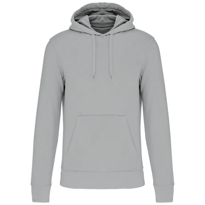 Umweltfreundliches Kapuzensweatshirt für Herren Snow Grey
