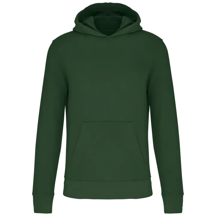 Umweltfreundliches Kapuzensweatshirt für Kinder Forest Green