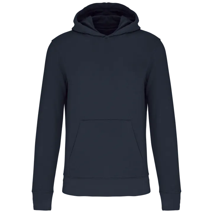 Umweltfreundliches Kapuzensweatshirt für Kinder Navy