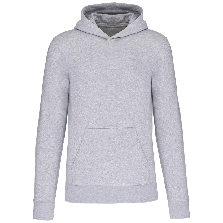 Umweltfreundliches Kapuzensweatshirt für Kinder Oxford Grey
