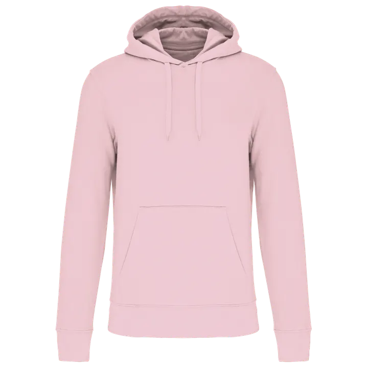 Umweltfreundliches Kapuzensweatshirt für Kinder Pale Pink