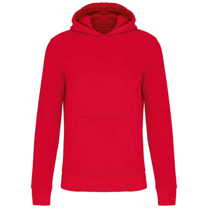 Umweltfreundliches Kapuzensweatshirt für Kinder Red