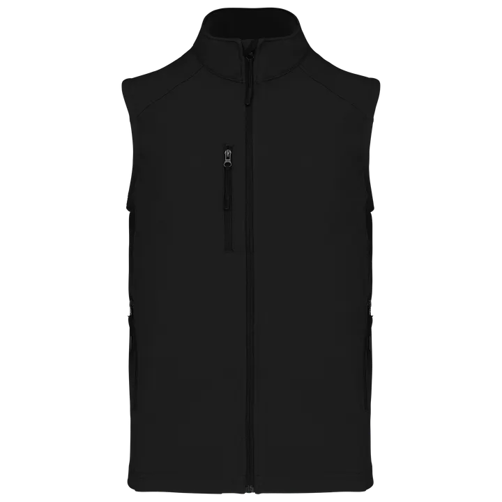 Herren Softshell Bodywärmer Black