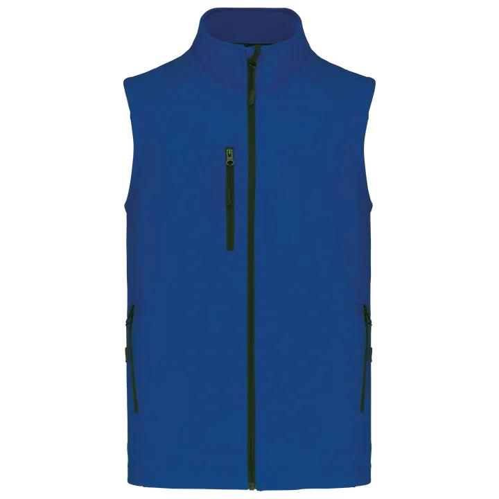 Herren Softshell Bodywärmer Dark Royal Blue