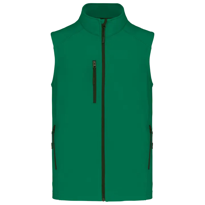 Herren Softshell Bodywärmer Kelly Green
