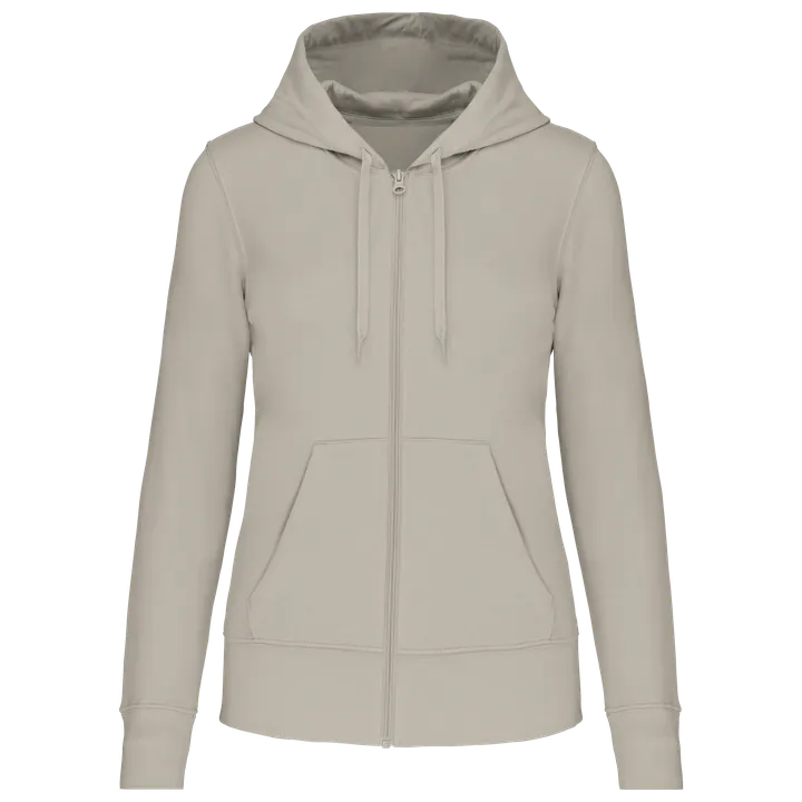 Umweltfreundliches Kapuzensweatshirt mit Reißverschluss Damen Clay