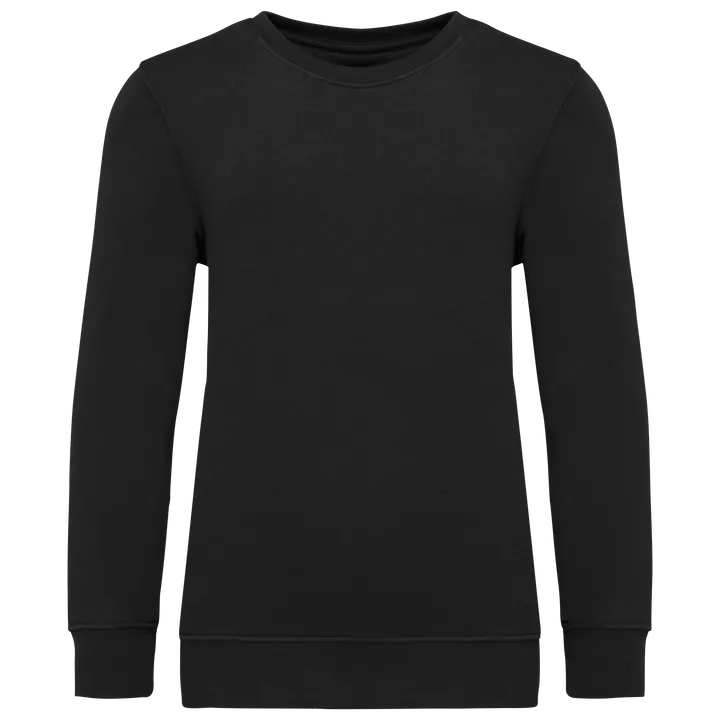 Sweat-shirt col rond enfant Black
