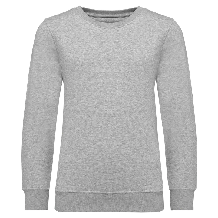 Sweat-shirt col rond enfant Oxford Grey