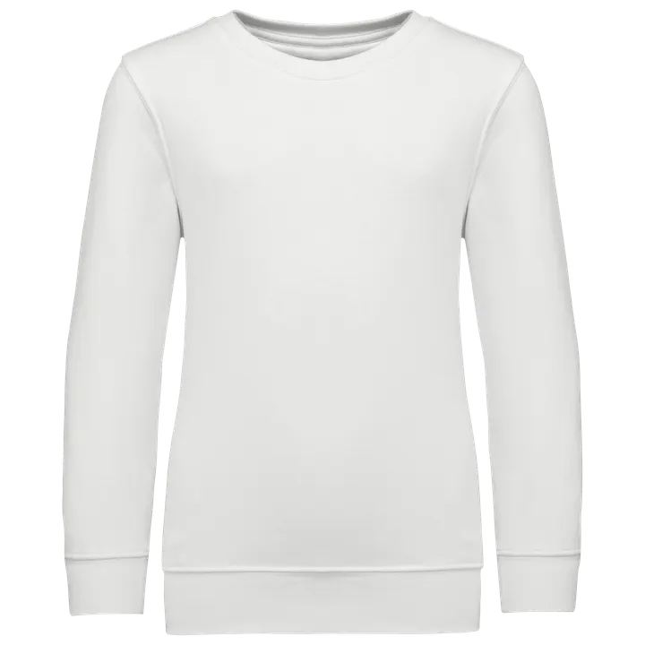 Sweat-shirt col rond enfant White