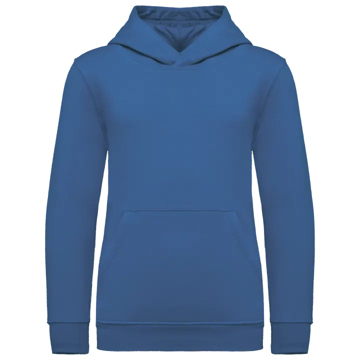 Sweat-shirt à capuche enfant Light Royal Blue