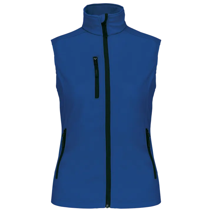 Damen Softshell Bodywärmer Dark Royal Blue