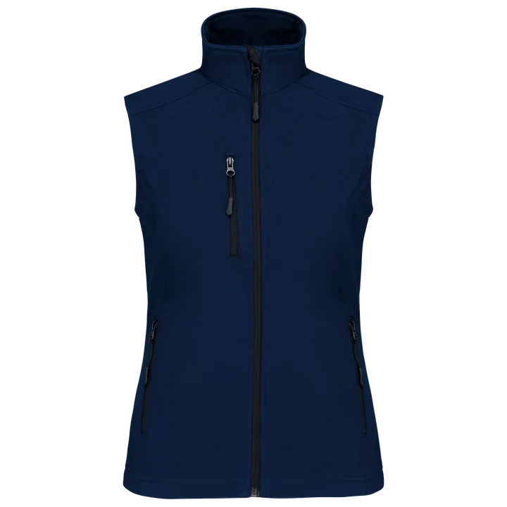 Damen Softshell Bodywärmer Navy