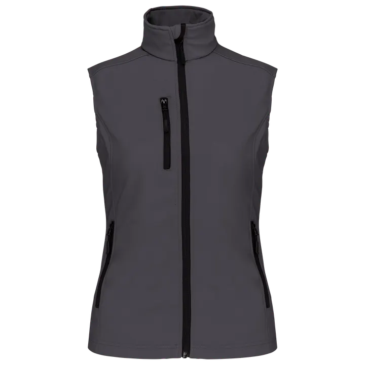 Damen Softshell Bodywärmer Titanium