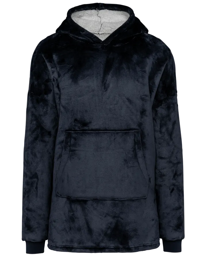 Poncho-Decke Night Navy
