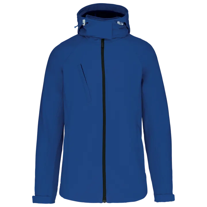 Veste softshell à capuche amovible femme Dark Royal Blue