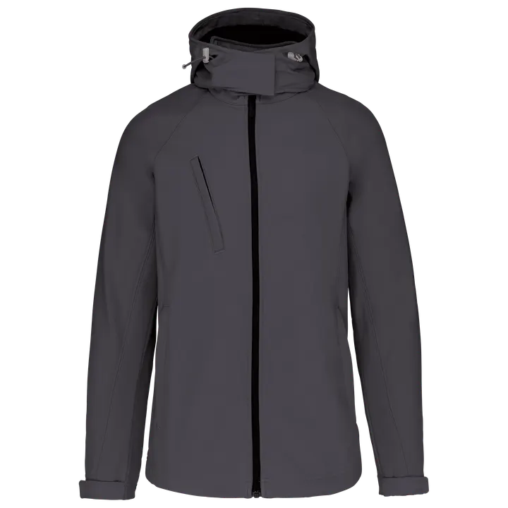Veste softshell à capuche amovible femme Titanium
