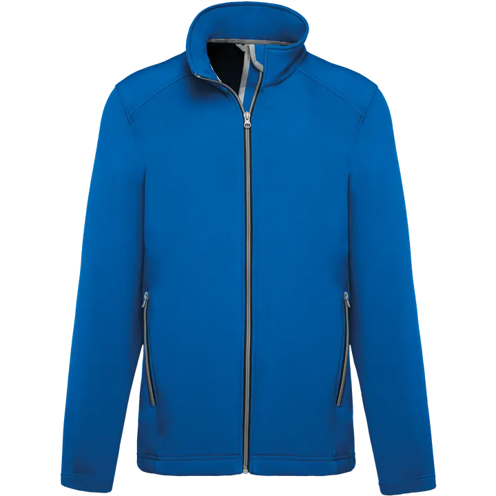 2-lagige Softshell-Jacke für Herren Light Royal Blue