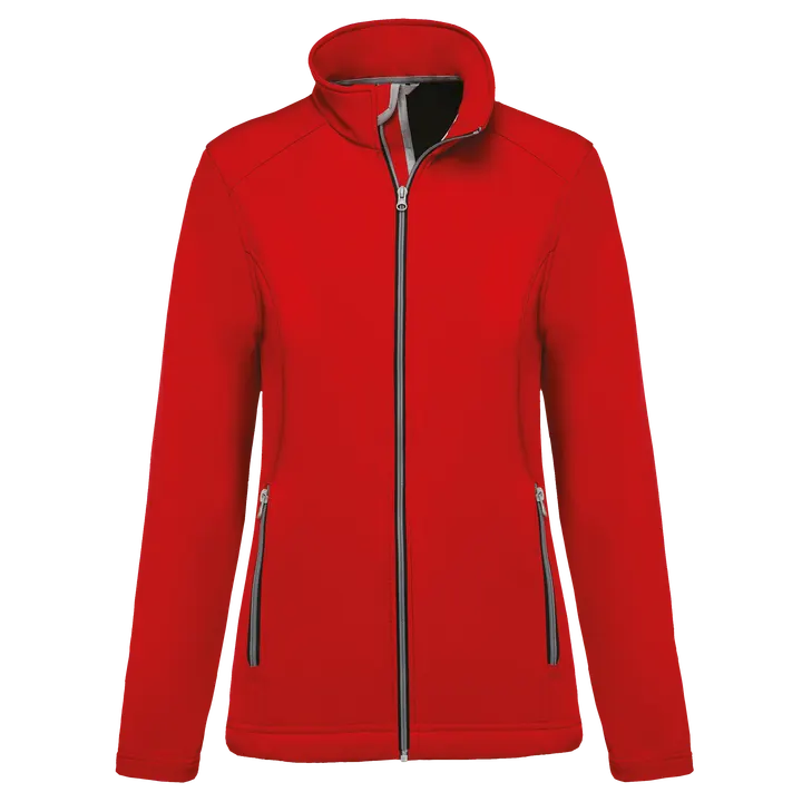 Veste Softshell 2 couches femme Red