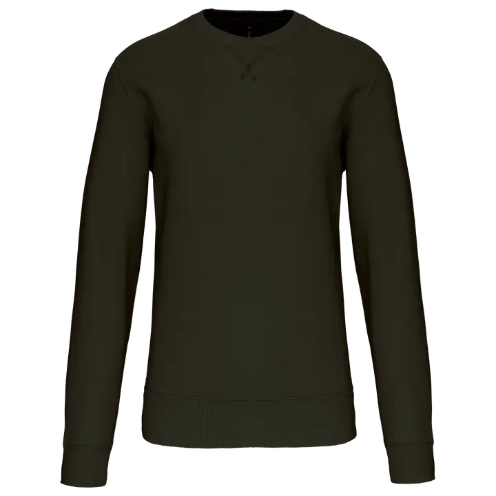 Sweatshirt Rundhalsausschnitt Dark Khaki