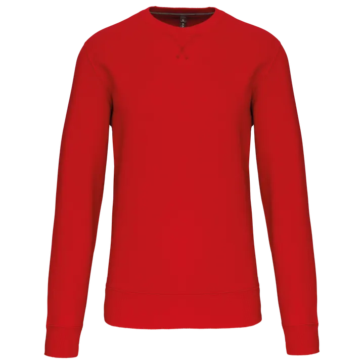 Sweatshirt Rundhalsausschnitt Red