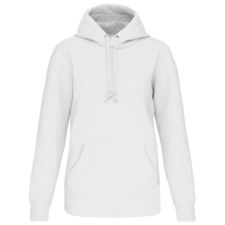 Kapuzen-Sweatshirt White