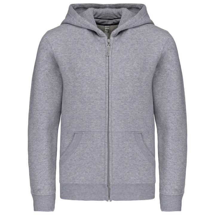 Kinder Kapuzenjacke Oxford Grey